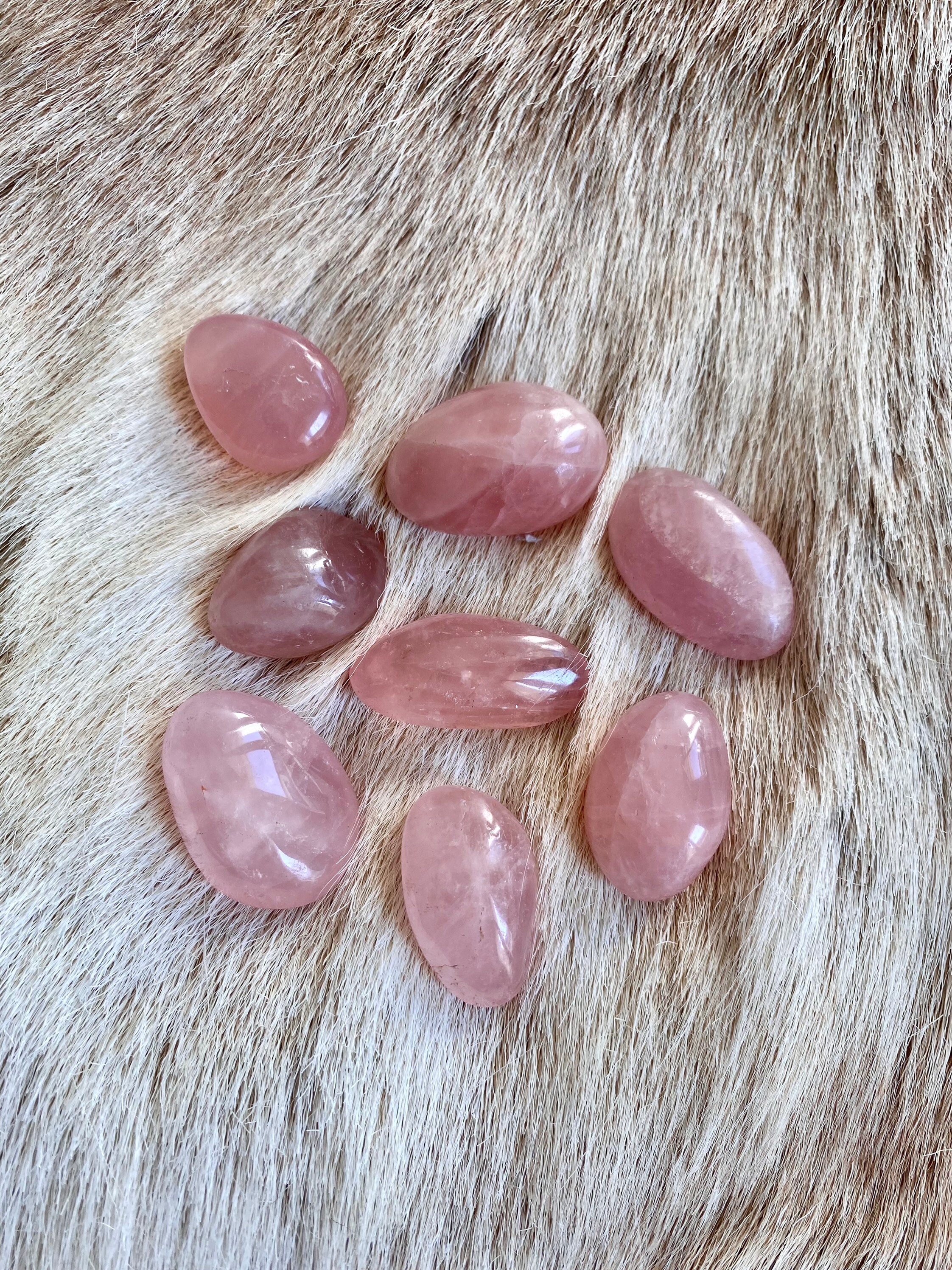 Quartz Rose - Pierre Roulée