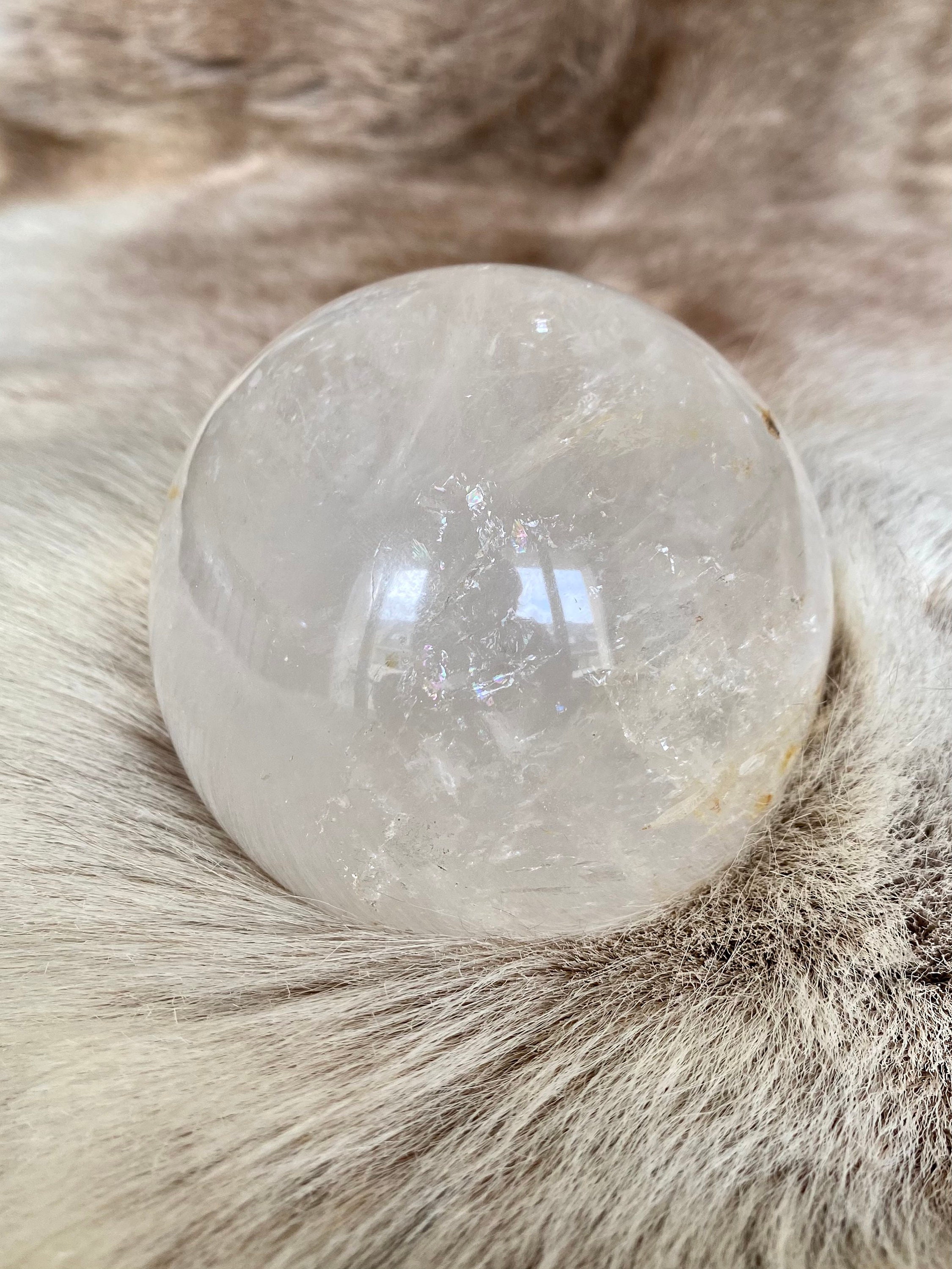 Sphere de Cristal Roche/Crystal Quartz Ball