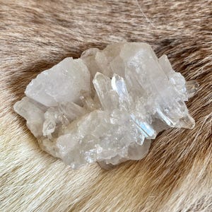 Rock Crystal - Druse - Quartz Druse - Crystal Plate - Quartz Geode