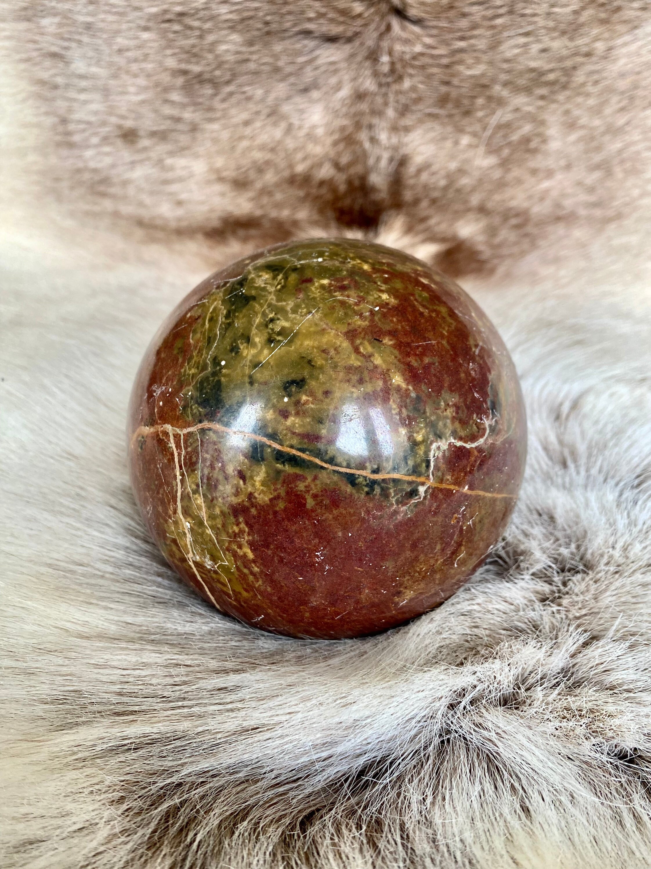 Sphère Jaspe Rouge/Red Jasper Ball