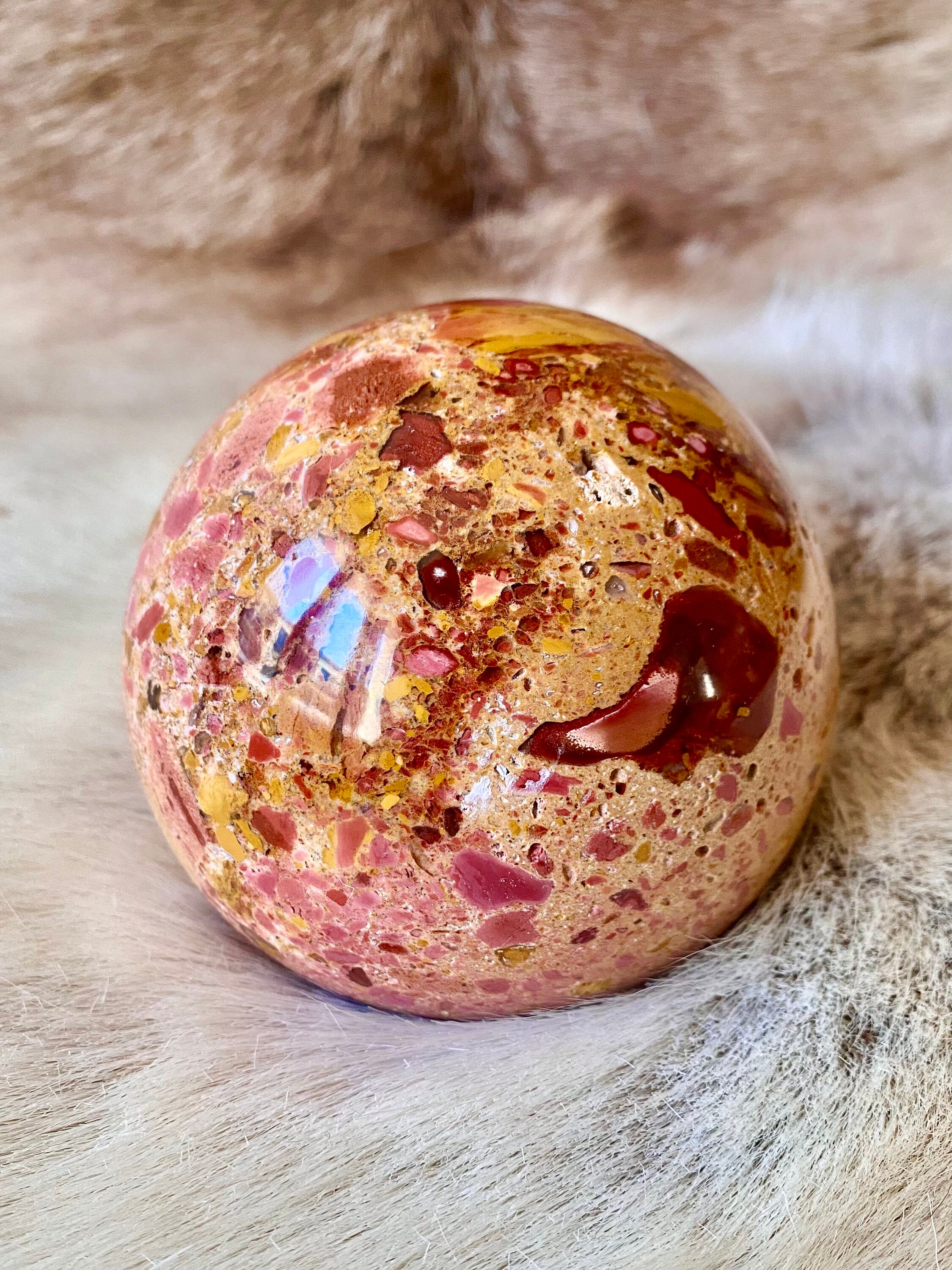 Sphère Jaspe Rouge/Red Jasper Ball