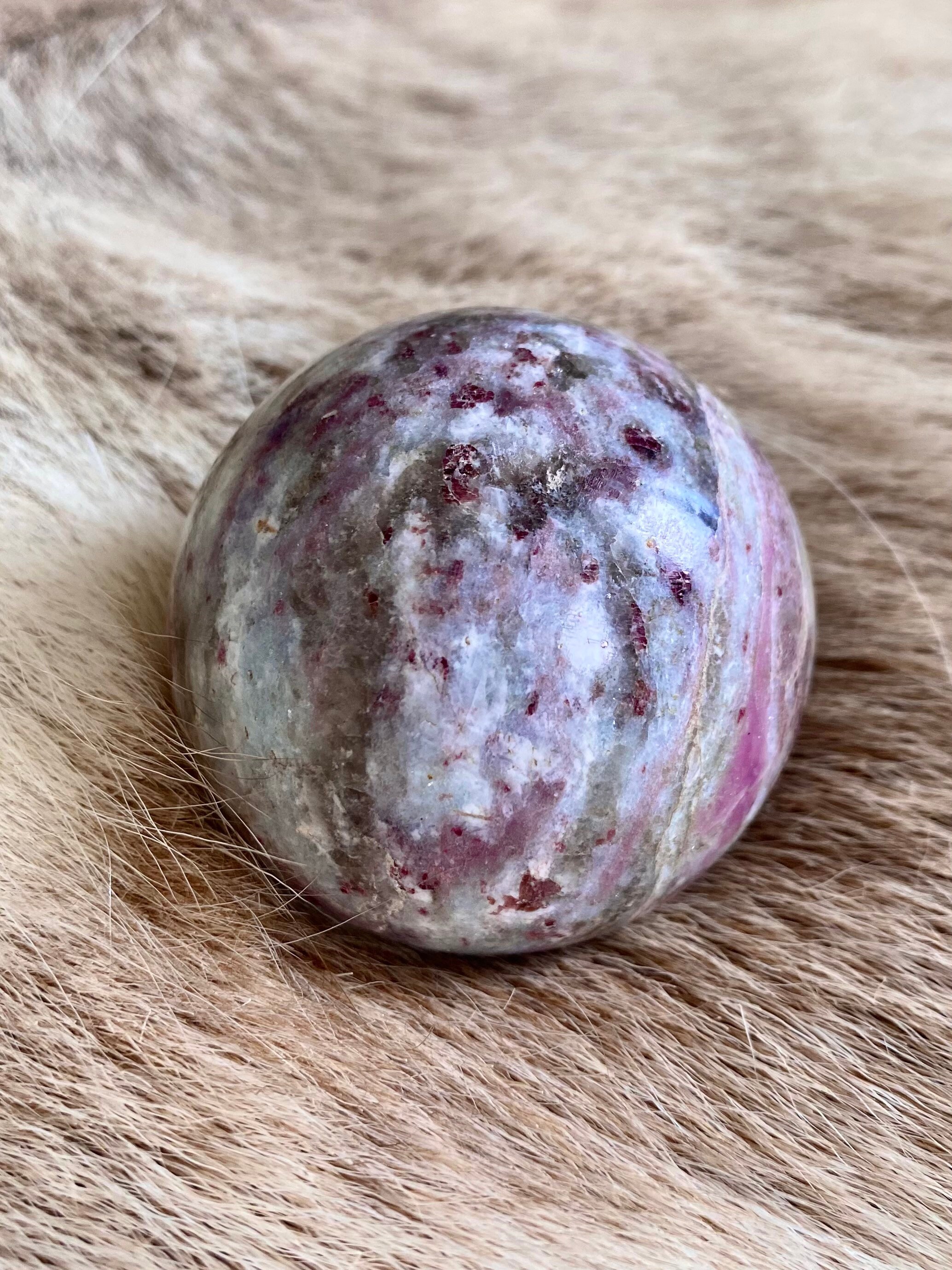 Tourmaline Rose/Rubellite - Sphère Minérale