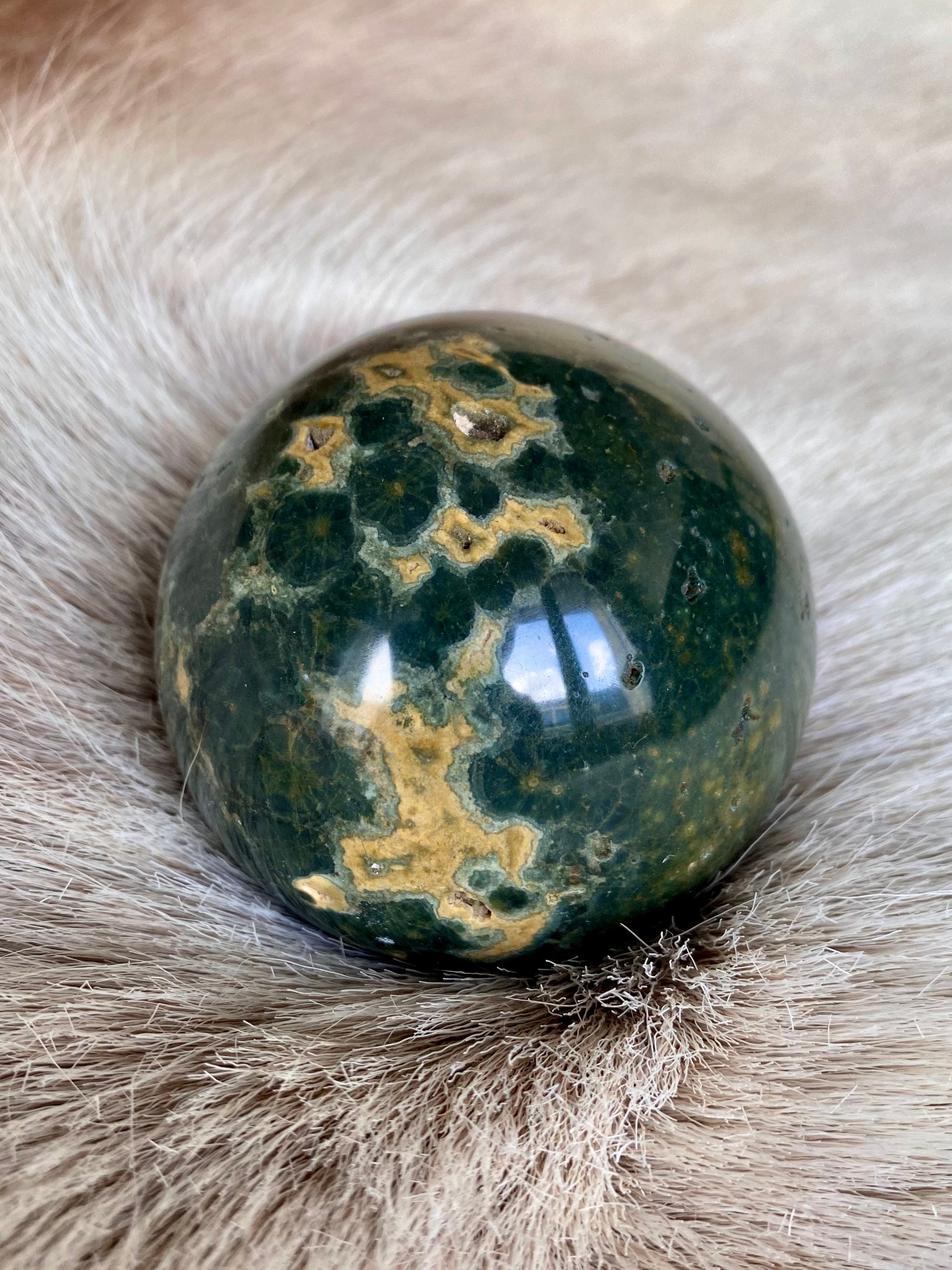 Jaspe Océan/Jaspe Orbiculaire - Sphère Minérale