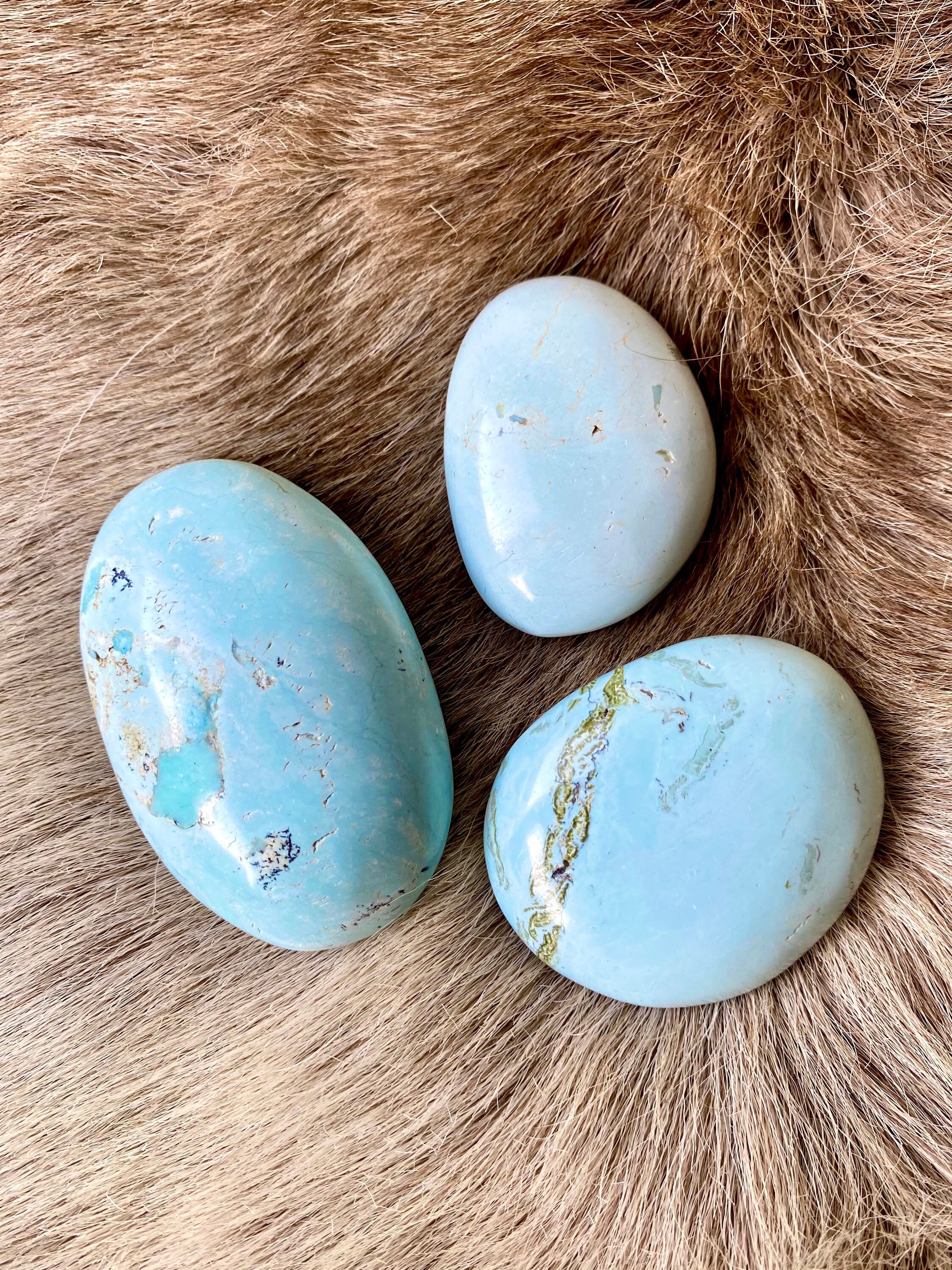 Galet en Turquoise de Madagascar/Madagascar's Pebble