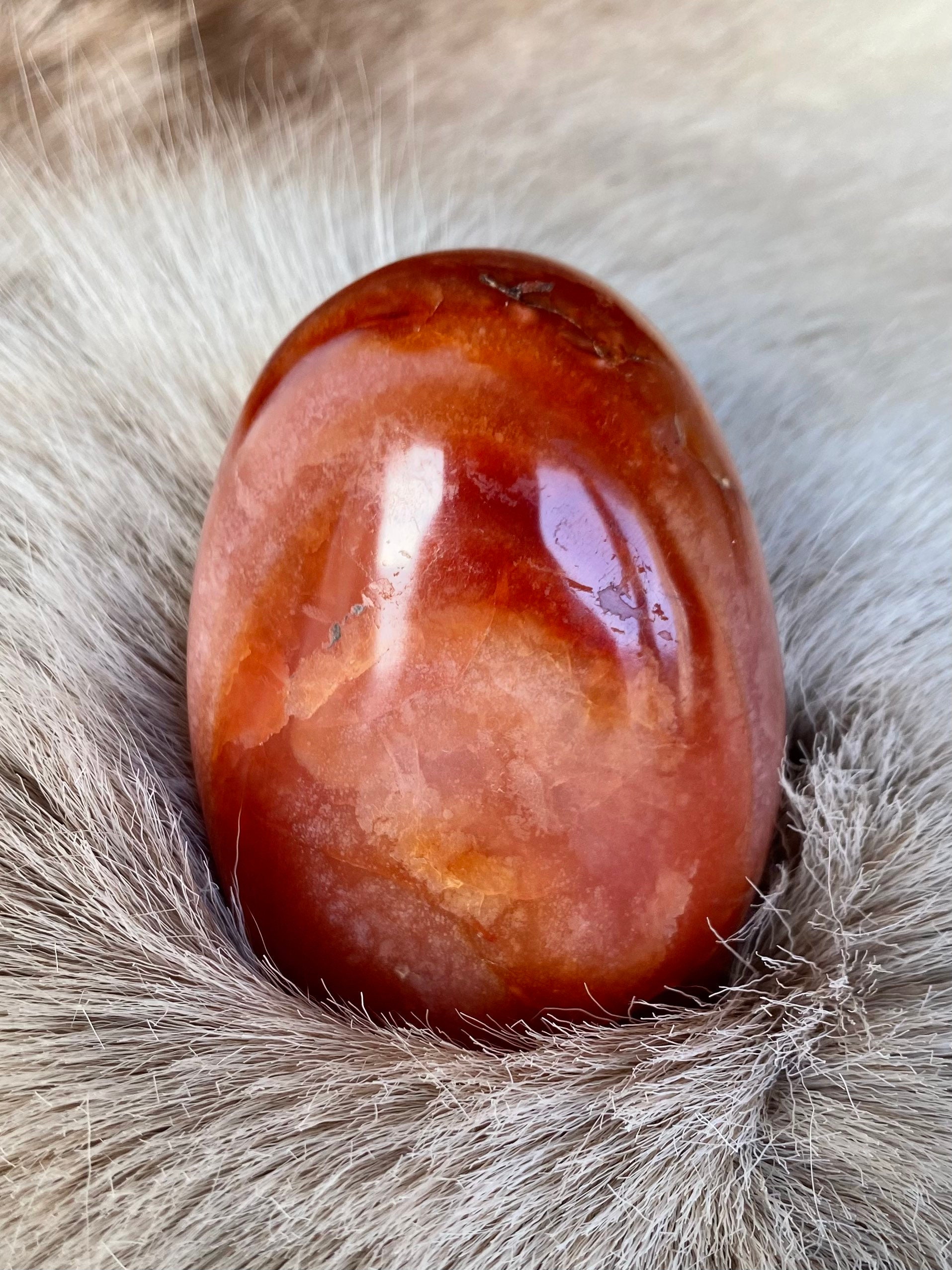 Forme Libre en Cornaline/Carnelian Free Form