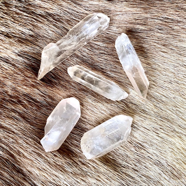 Pointes de Cristal de Roche / Crystal Quartz Spikes