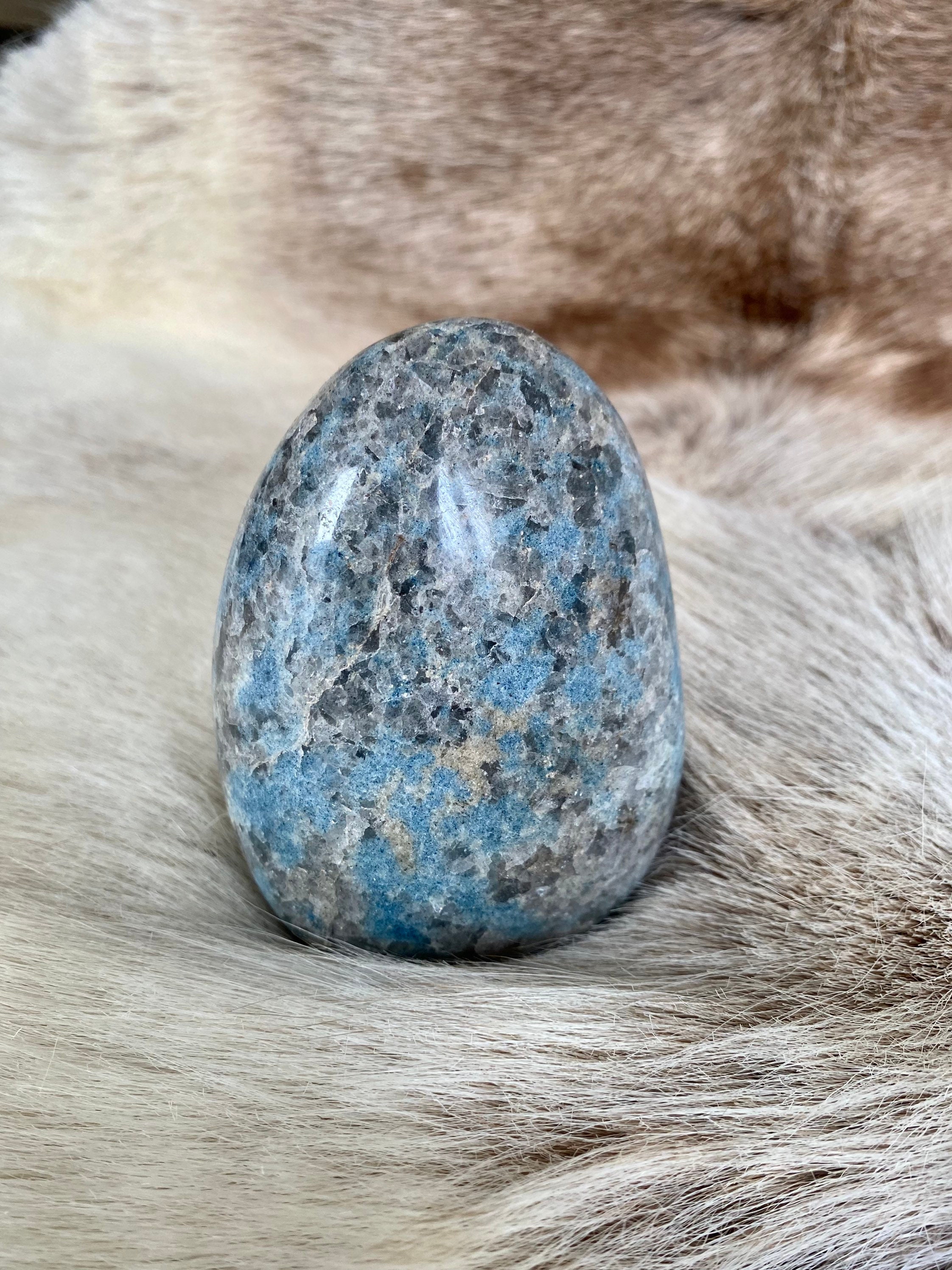 Forme Libre - Quartz Bleu/Spinelle Bleue