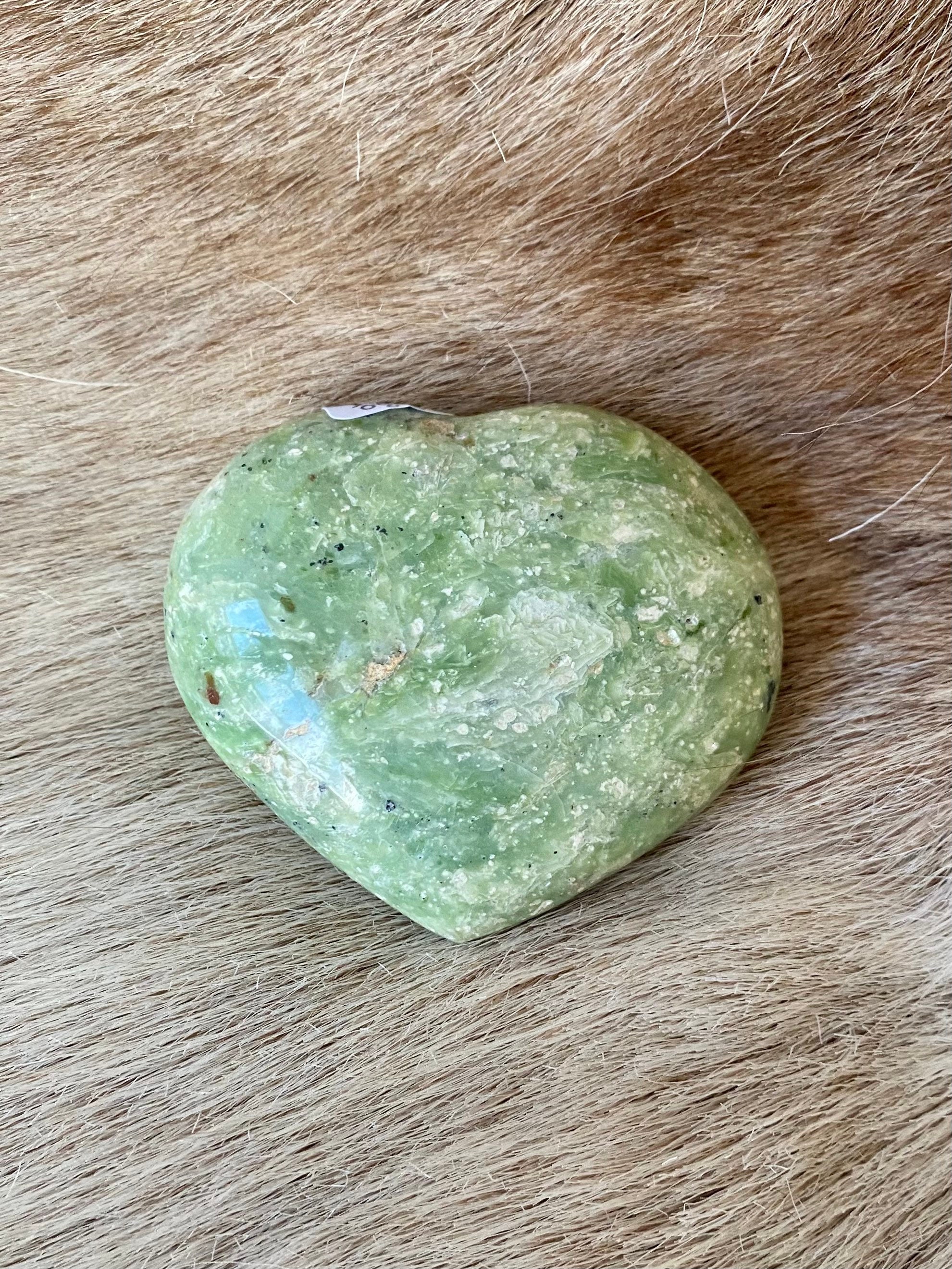 Coeur en Chrysoprase
