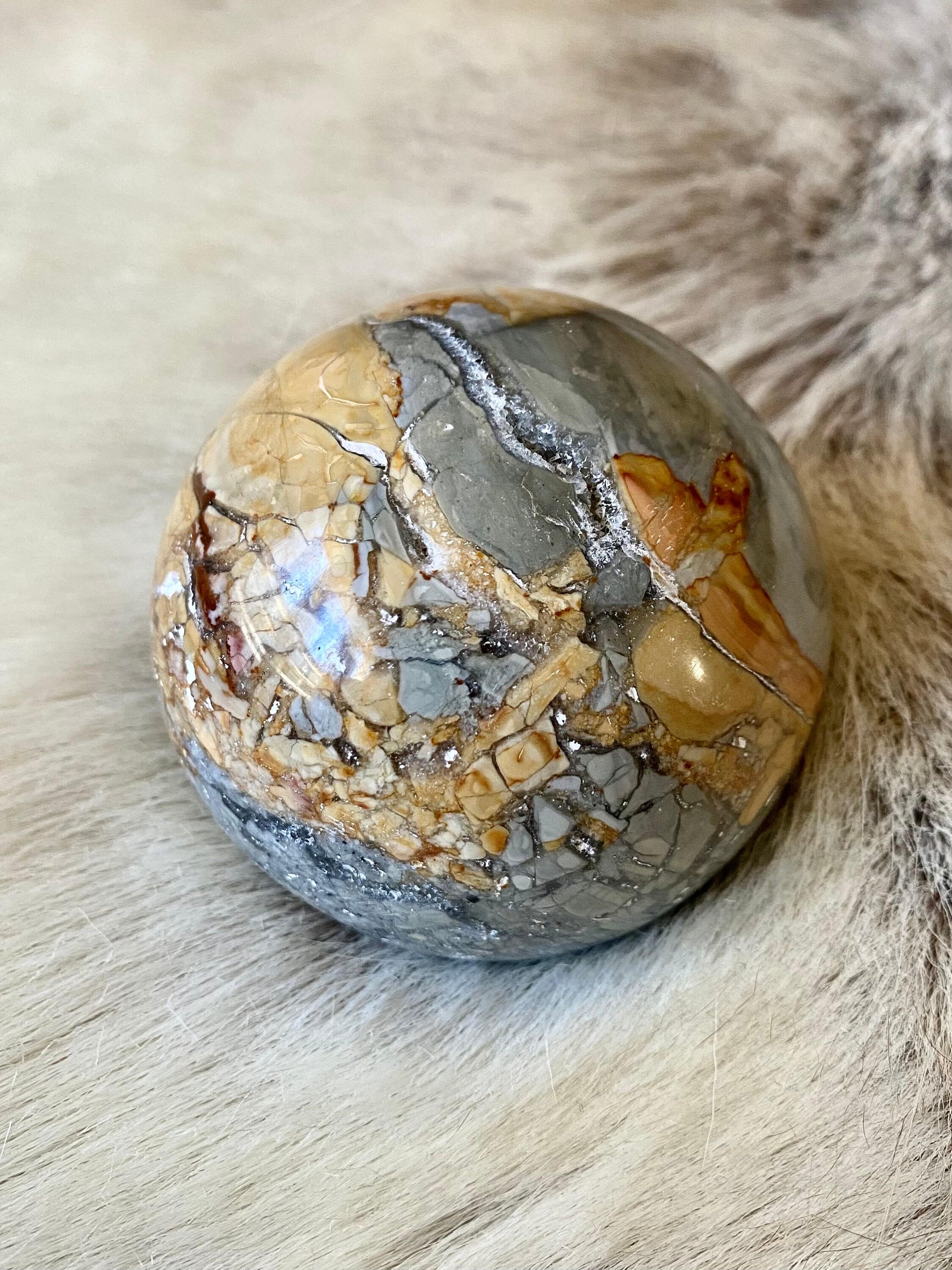 Sphère en Jaspe Opale/Opal Jasper Ball