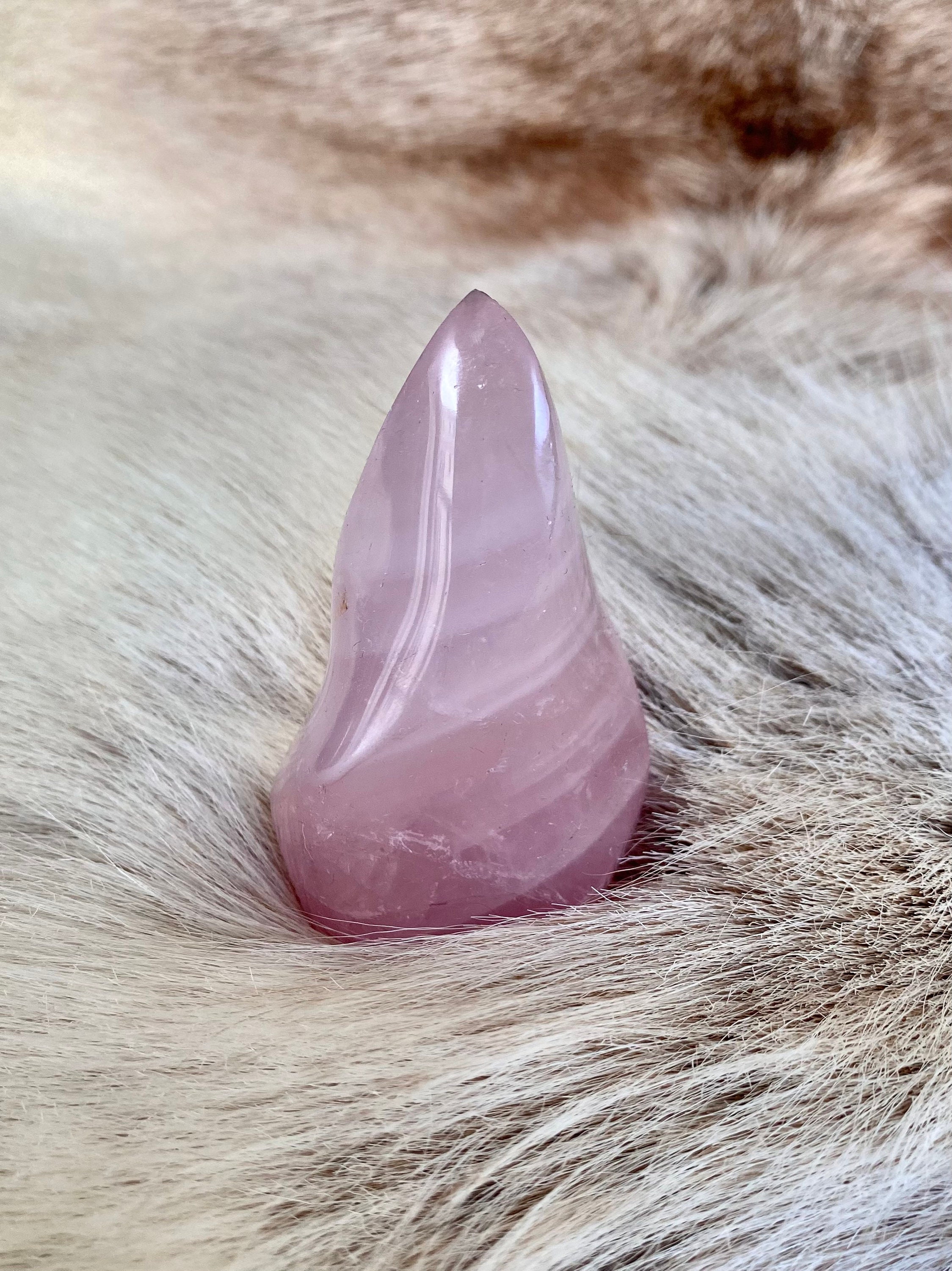 Flamme en Quartz Rose/Flame