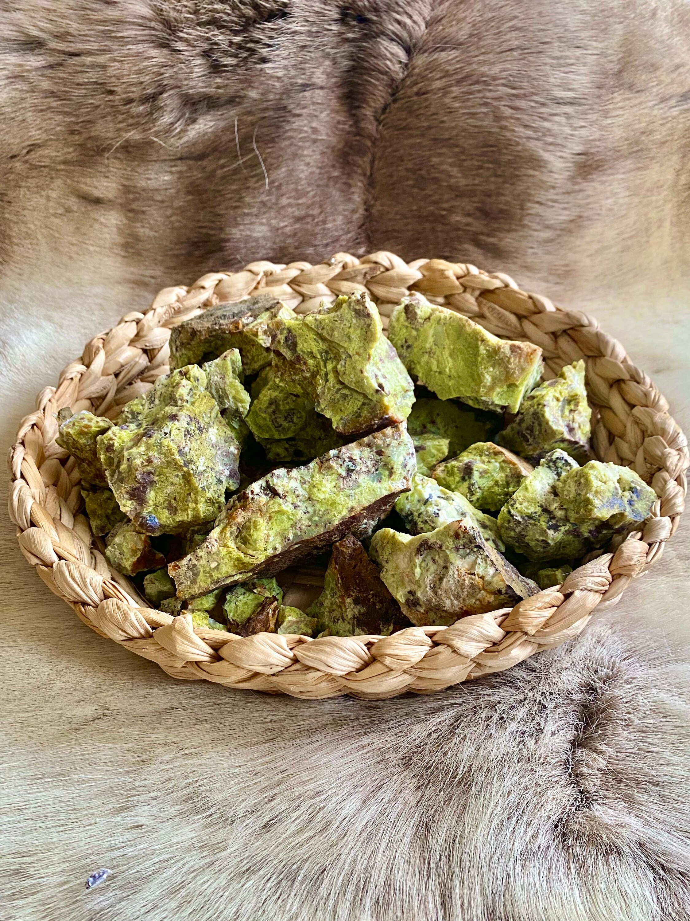 Opale Vert - Pierre Brute