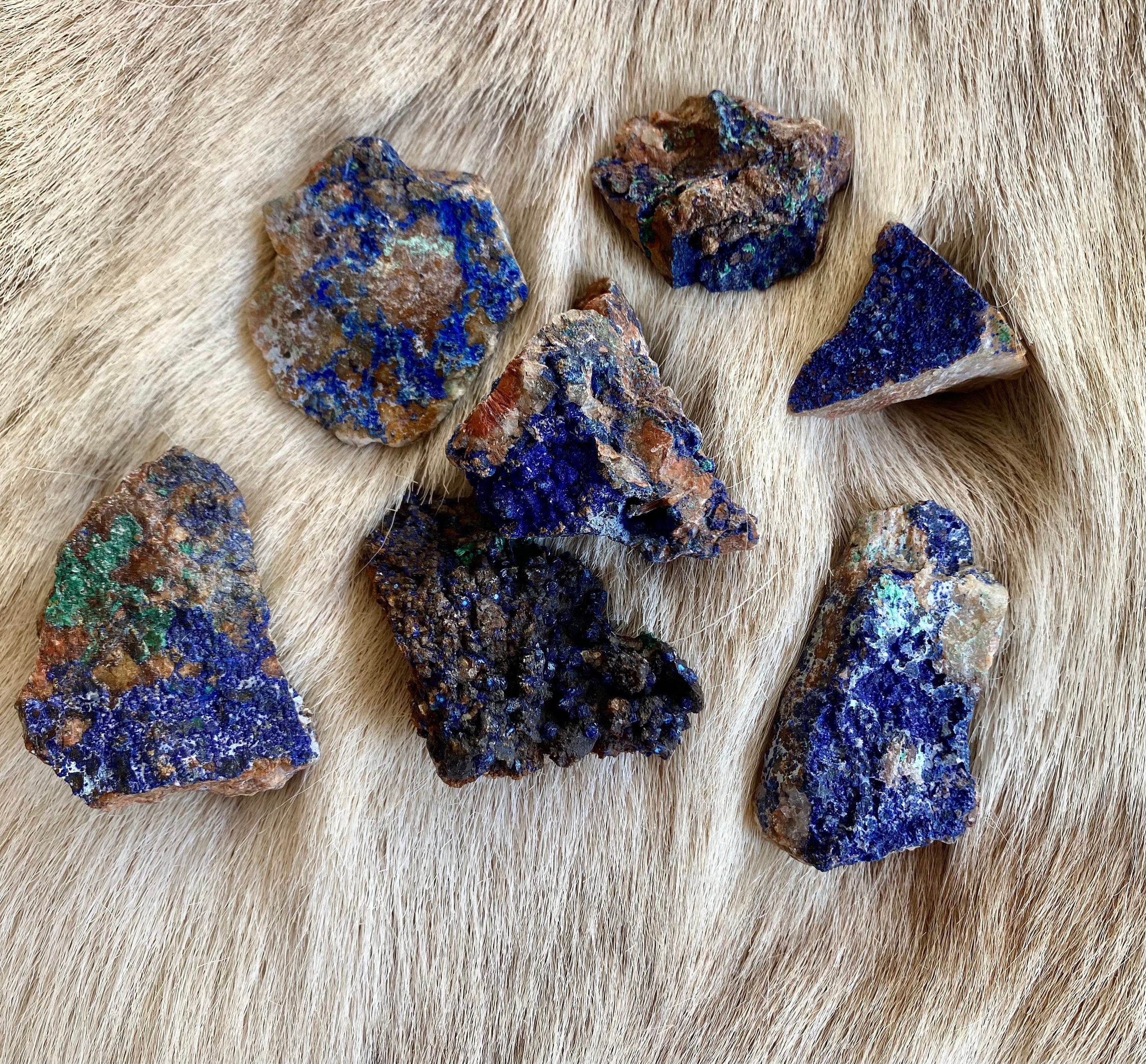 Azurite Brute sur Matrice