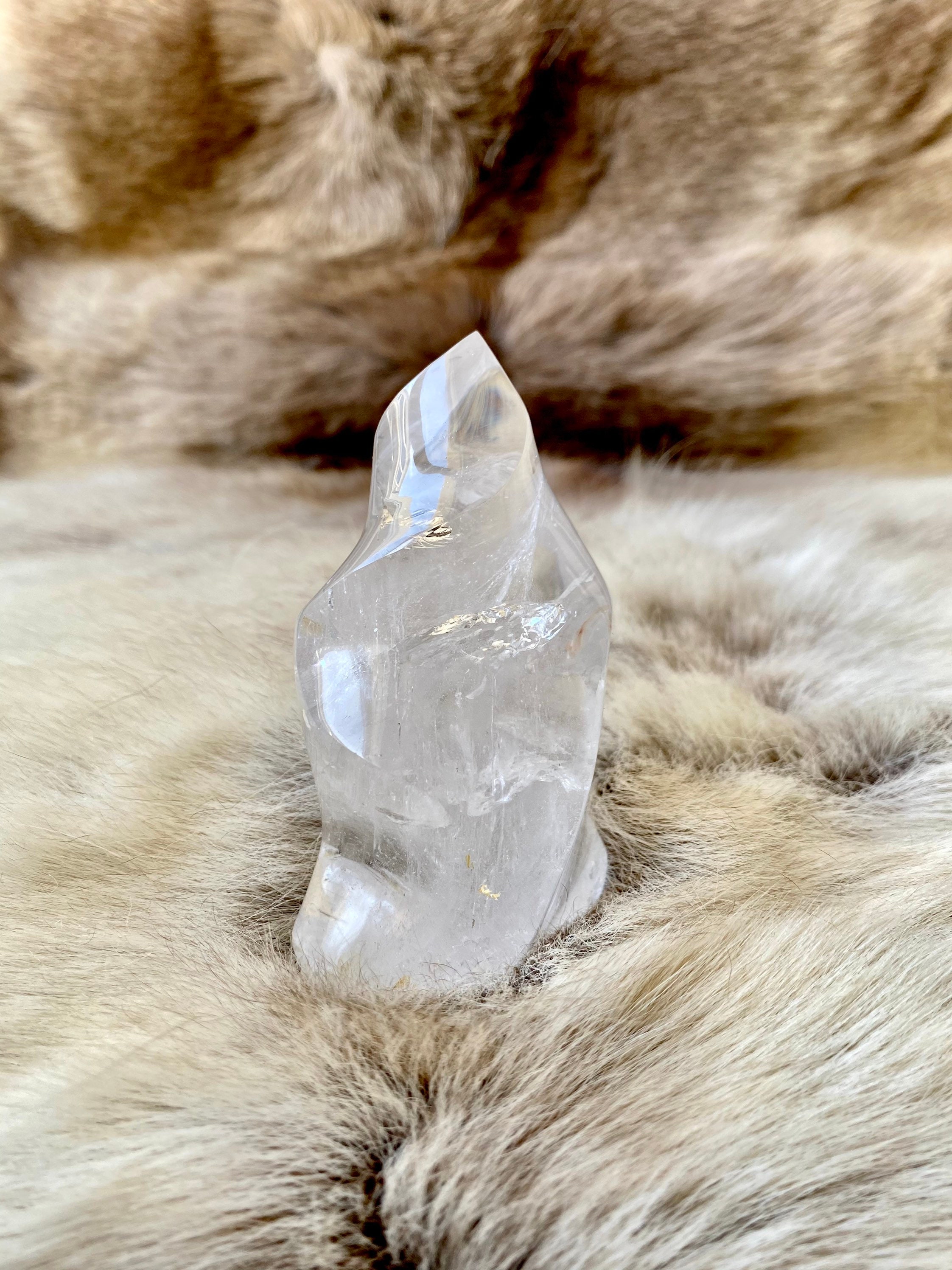 Cristal de Roche - Flamme Forme Libre