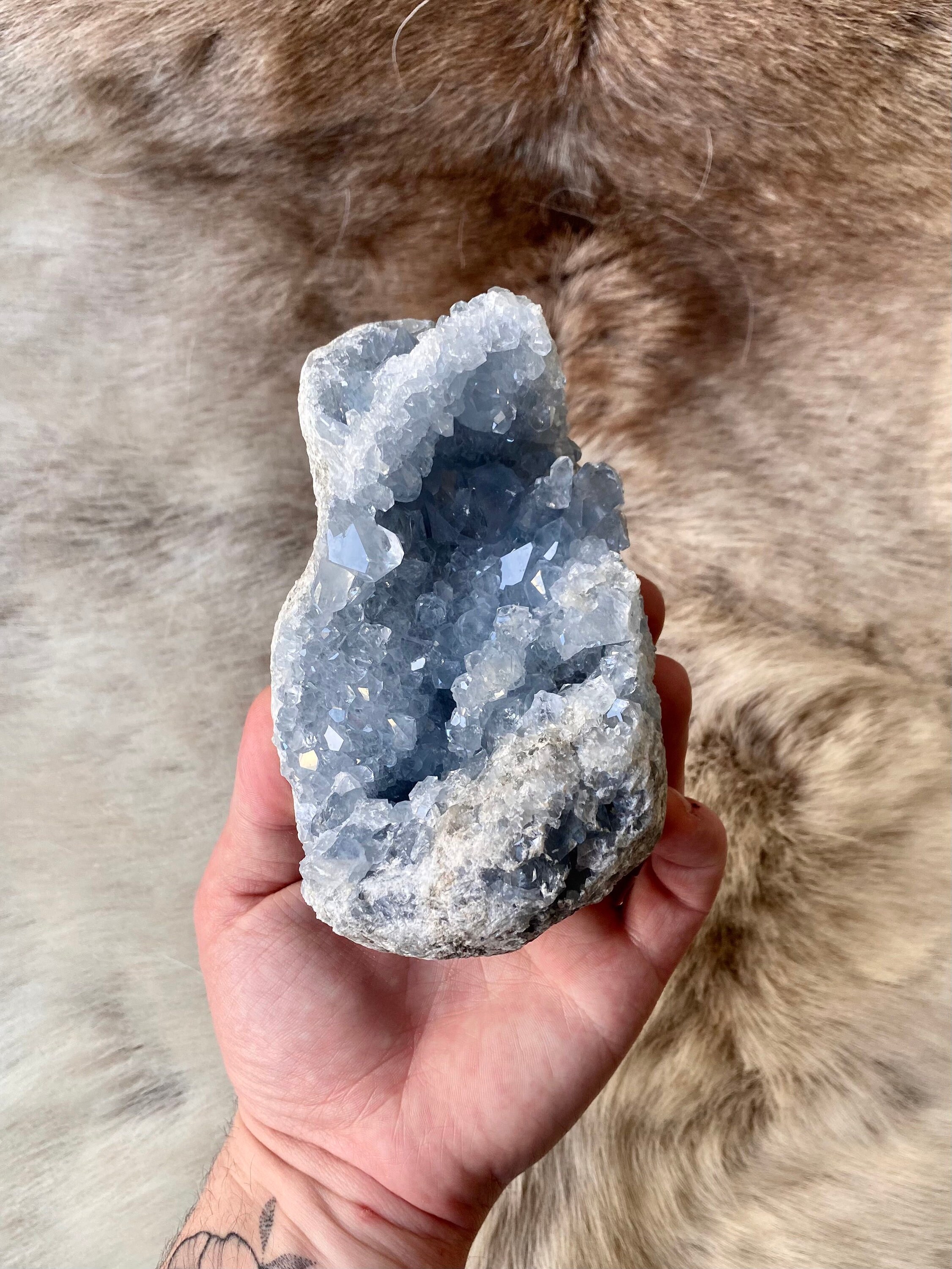 Géode de Célestine