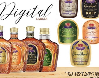 Digital Whiskey Liquor Label, Custom Liquor Label, Custom Whiskey Label, Groomsman Liquor Gift, Groomsman whisky, Father Whiskey Label
