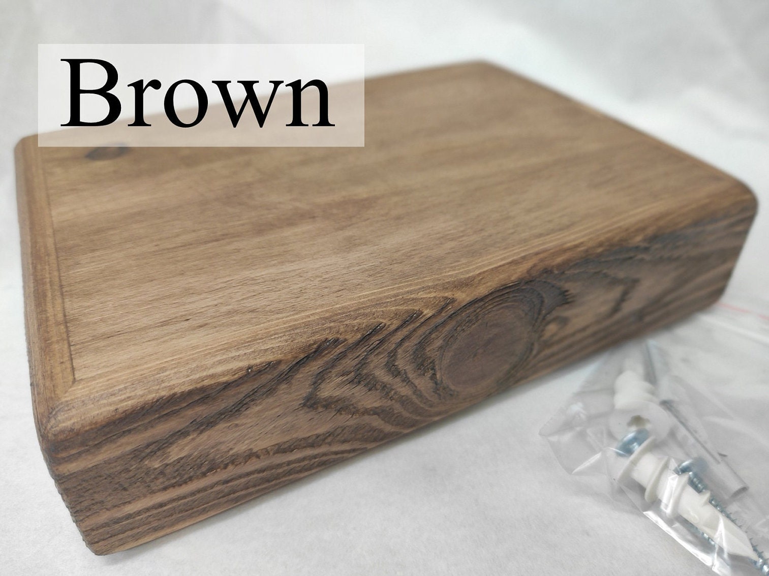 Handmade Reclaimed Wood Floating Shelf: Rustic Wall Decor - Etsy