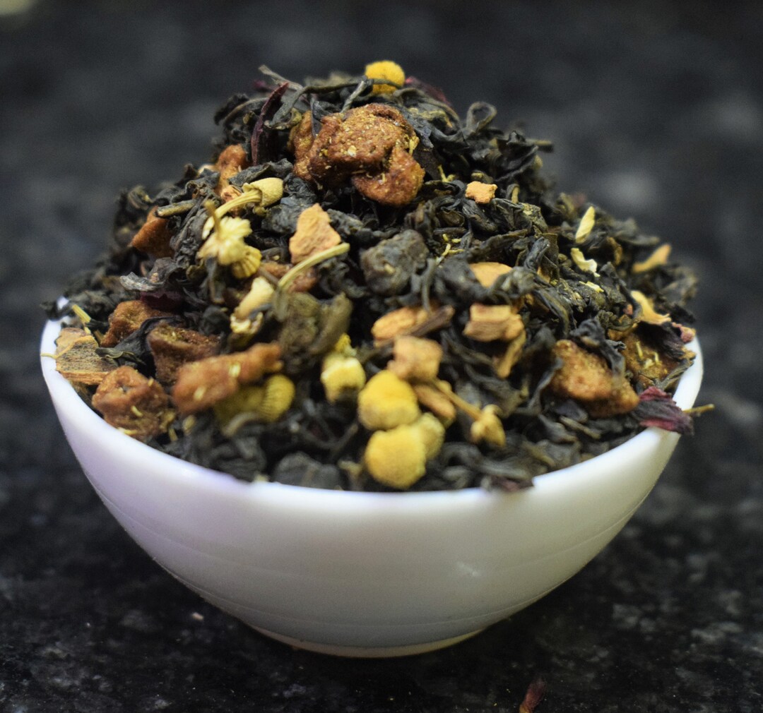 Apple Cinnamon Tea Spiced Green Tea With Cinnamon & Etsy