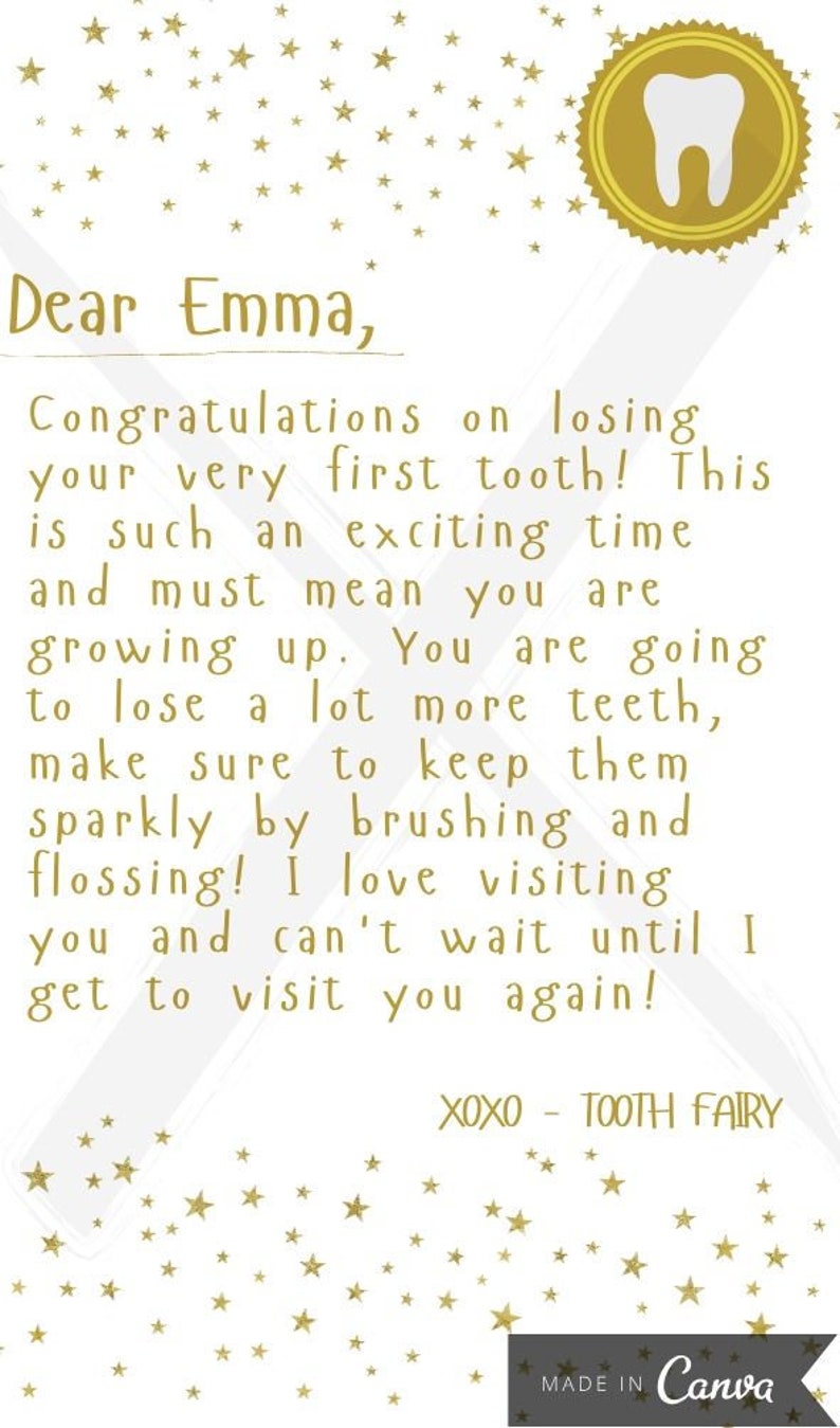 heart toothfairy letter heart toothfairy letter