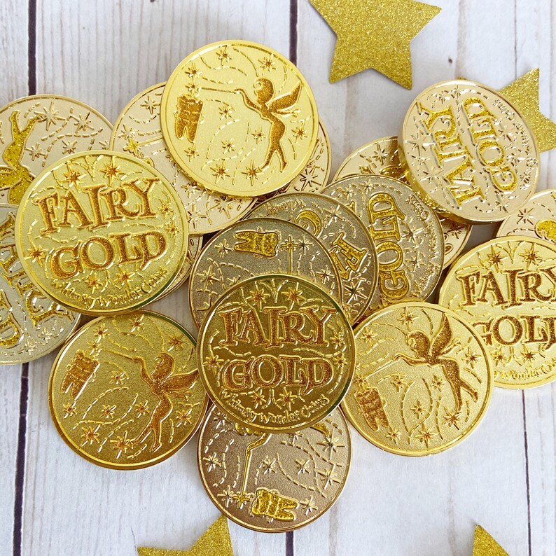 Tooth Fairy Coins 6 Tooth Fairy Coins Tooth Fairy Gift Etsy