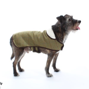 Dog Tweed Coat PDF Sewing Pattern Sizes XXS To 3XL (8 Sizes) Instant Download