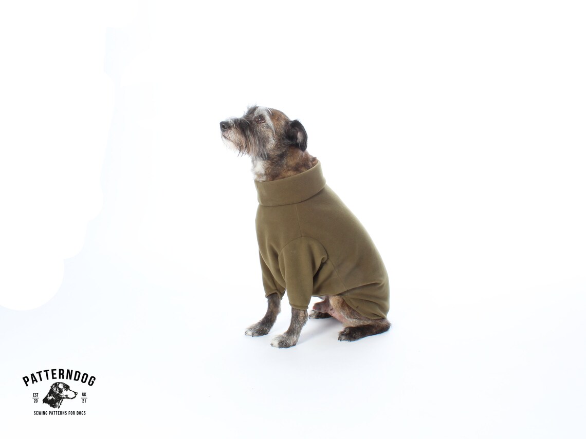 Dog Fleece Jumper PDF Sewing Pattern Sizes XXS to 3XL Etsy