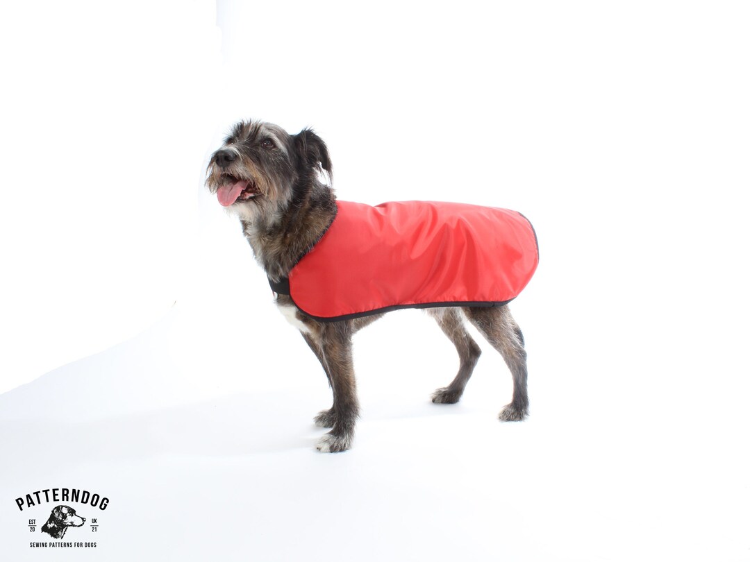 Dog Rain Coat PDF Sewing Pattern Sizes XXS to 3XL (8 Sizes) Instant ...