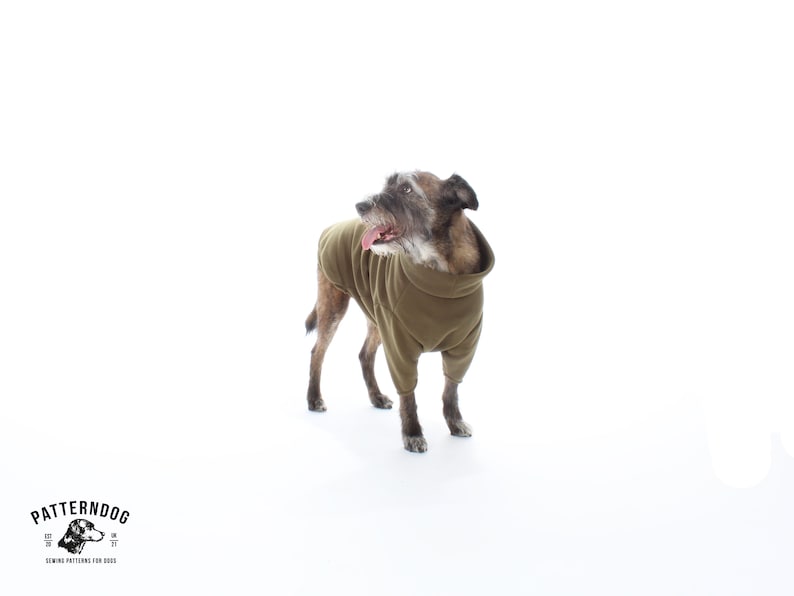 Dog Fleece Jumper PDF Sewing Pattern Sizes XXS to 3XL Etsy