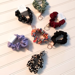 Llavero con coletero / Pulsera / Pulsera / Llavero / Accesorios para mujer