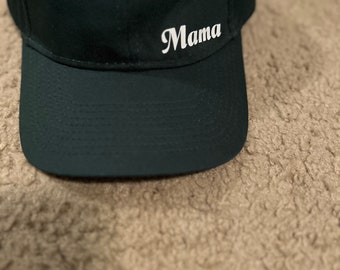 Mama hat/ mama baseball hat/ workout hat/ brunch hat / weekend hat