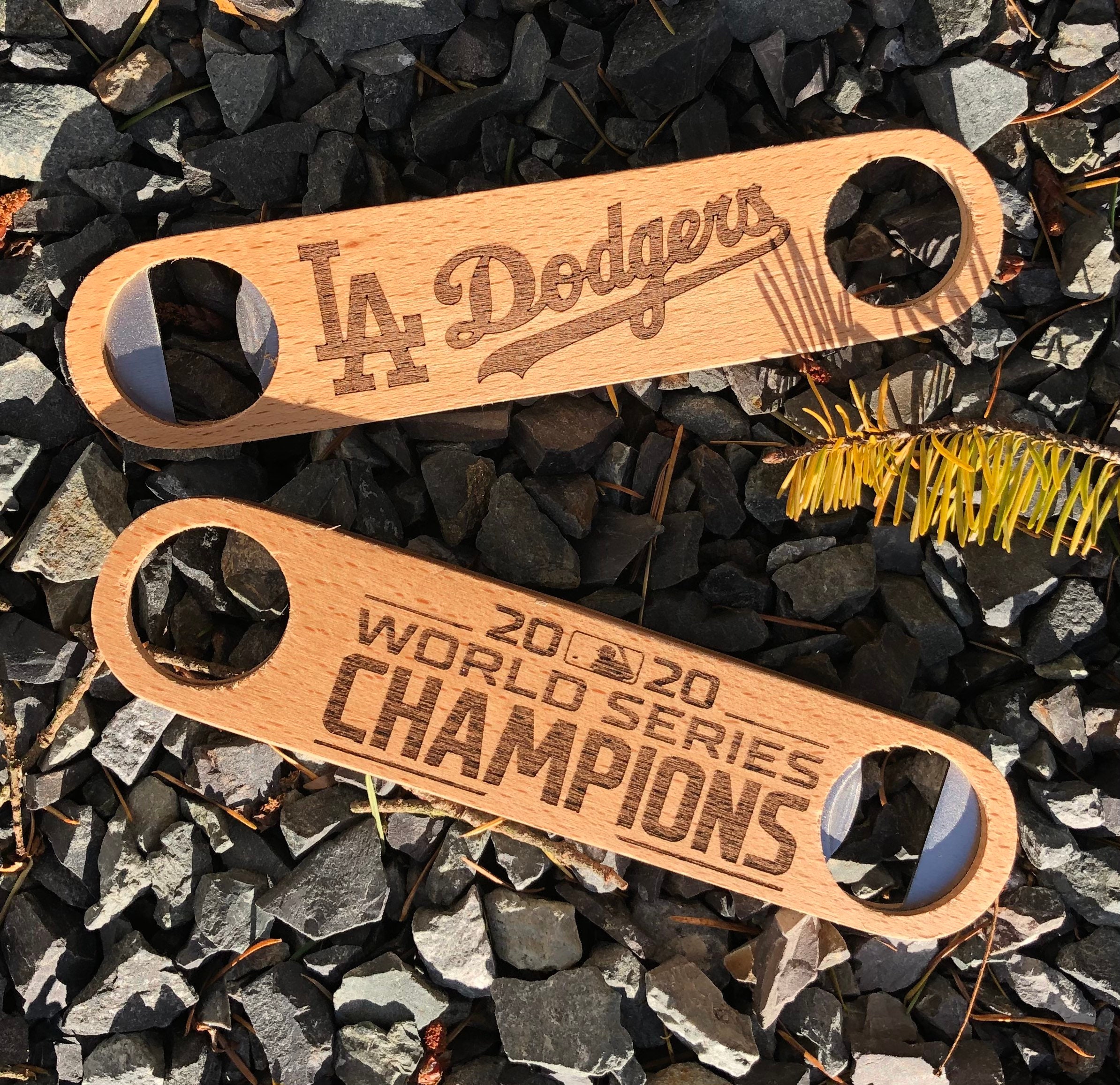 Los Angeles Dodgers Championship Bottle Opener. Laser Etsy