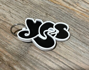 3d Printed YES Keychain