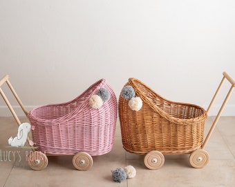 rattan pram