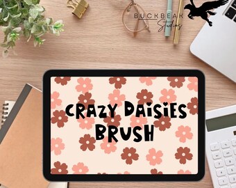 Crazy Daisy Procreate Pinsel