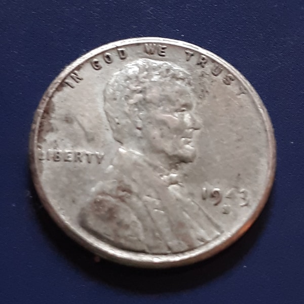 1943 S steel wheat penny