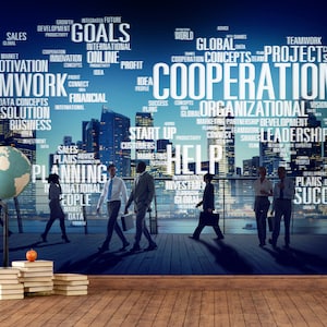 Daily Business Review Wall Mural / Dagelijkse Gang Van Zaken Fotobehang / Tägliche Angelegenheiten Wandbilder / Foto Papel Tapiz / Poster