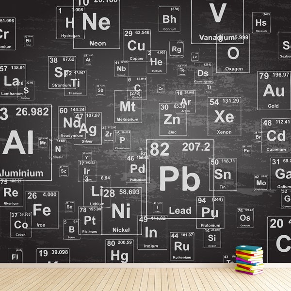 World Of Elements Wall Mural / Wereld Van Elementen Fotobehang / Wandbild der Welt der Elemente / Papier Peint / Poster