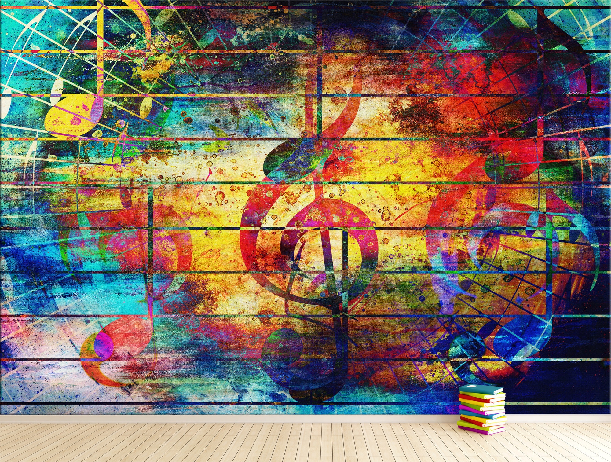 Music Wallpaper Etsy UK