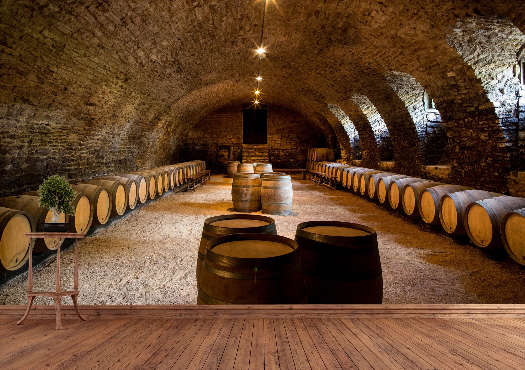 Wine Cellar Wallpaper Murals / Wijnkelder Fotobehang / Weinkeller