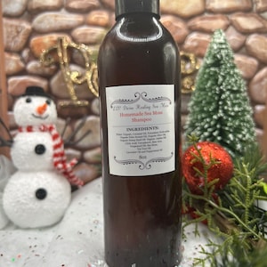 Sea Moss Natural Shampoo care Dr Sebi inspired!