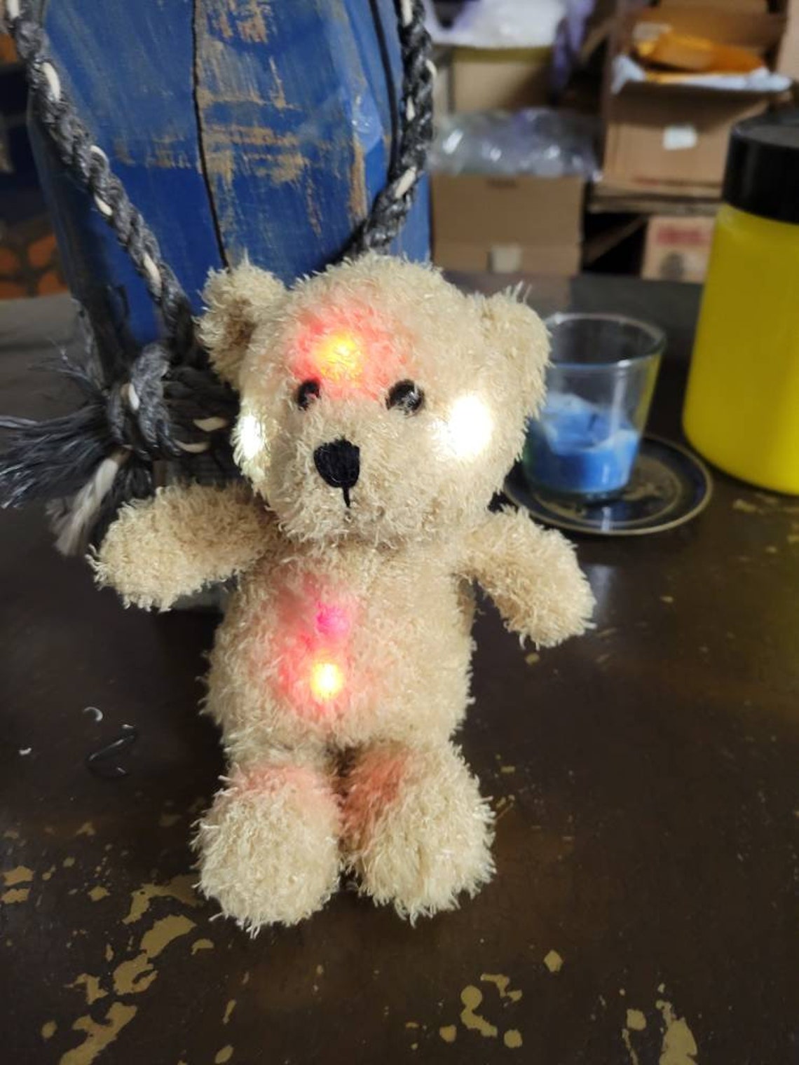 New Brown GhostScare Bear Detector Rem Pod LEDs Paranormal Etsy