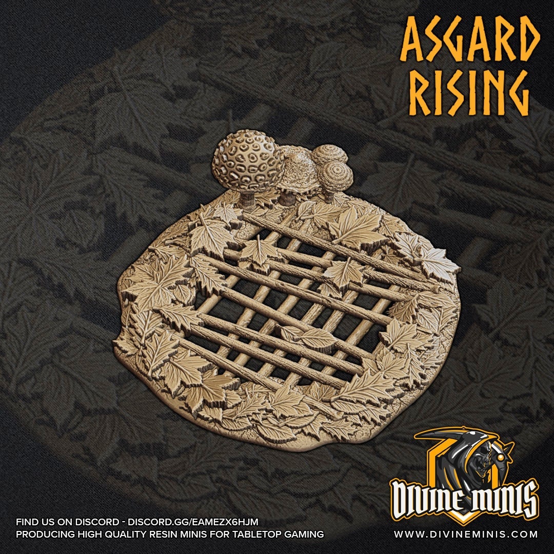 Wolf Trap Hole | Asgard Rising | 32mm scale | Large-size | Dungeons and Dragons | Tabletop Gaming | Accessories | Terrain