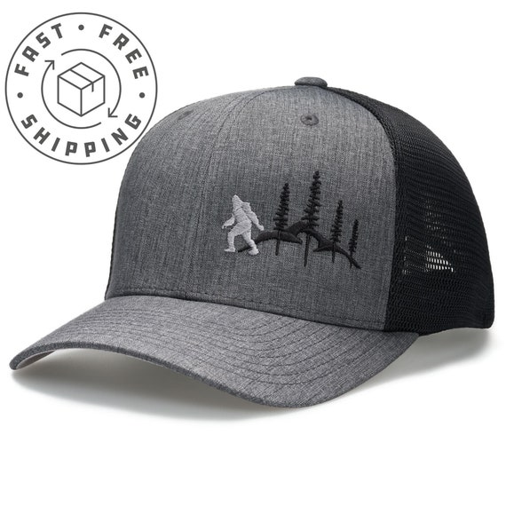 Wild Bigfoot Flexfit Snapback Mesh Trucker Hat Sasquatch Flex Fit Stretchy  Trucker Hat for Women Flexfit Trucker Cap for Men - Etsy