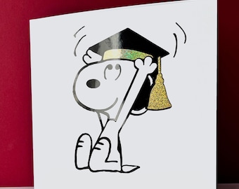 "Hats off to the Grad" handmade card