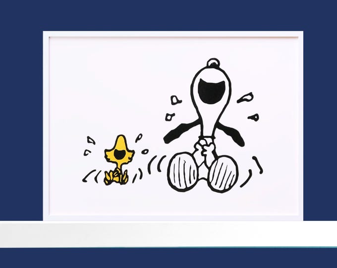 “Giggles” wall art