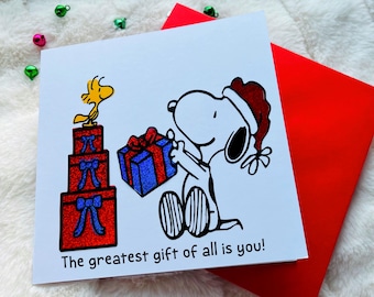 "Greatest gift this Christmas" Christmas card