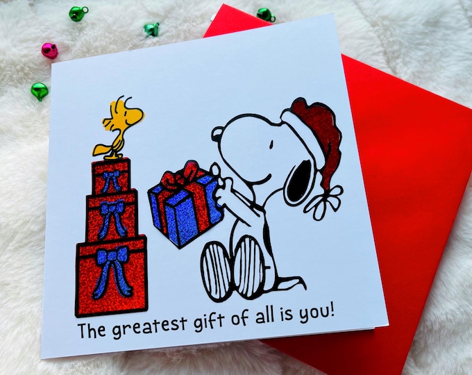 "Greatest gift this Christmas" Christmas card