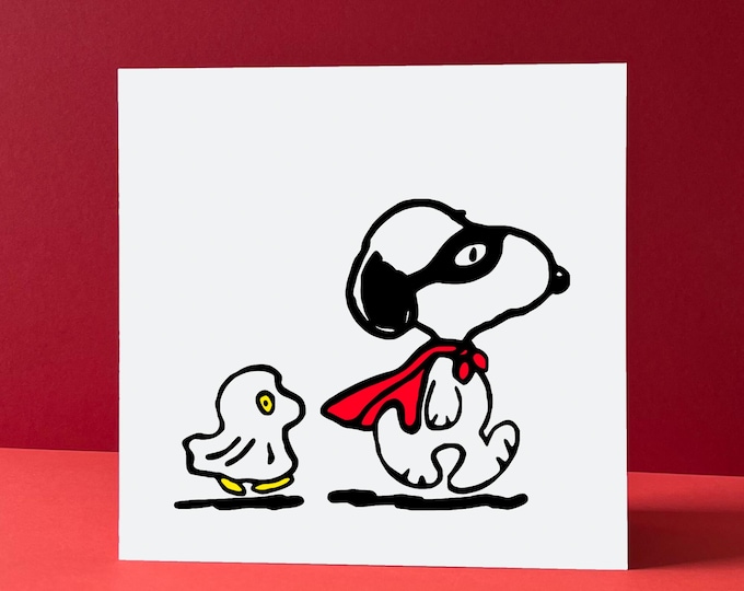 "Partners in crime" handmade card