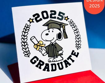 "Graduate 2025" handmade card