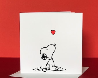 "Love is in the air" handmade card