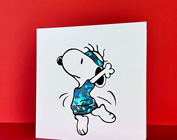 "Dance Dance Dance " handmade card